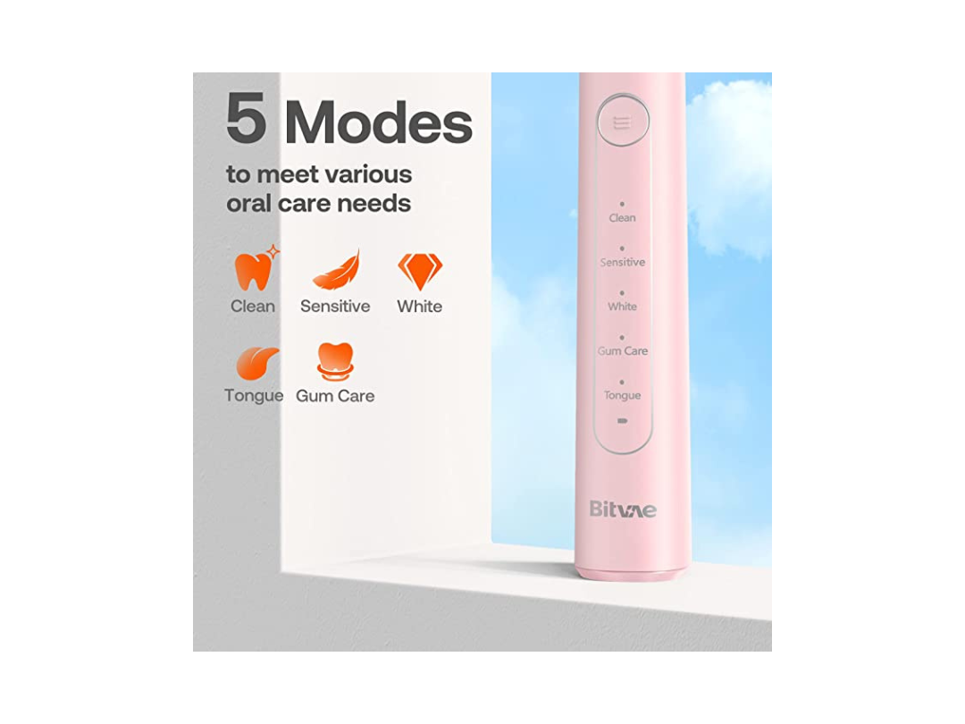 Buy Bitvae R2 Electric Toothbrush – 8 Heads + Case in Qatar Buy Bitvae R2 Electric Toothbrush – 8 Heads + Case in Qatar